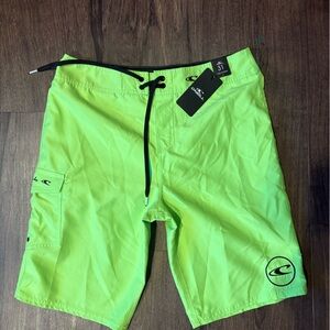 O'Neill Bright Green Board Shorts